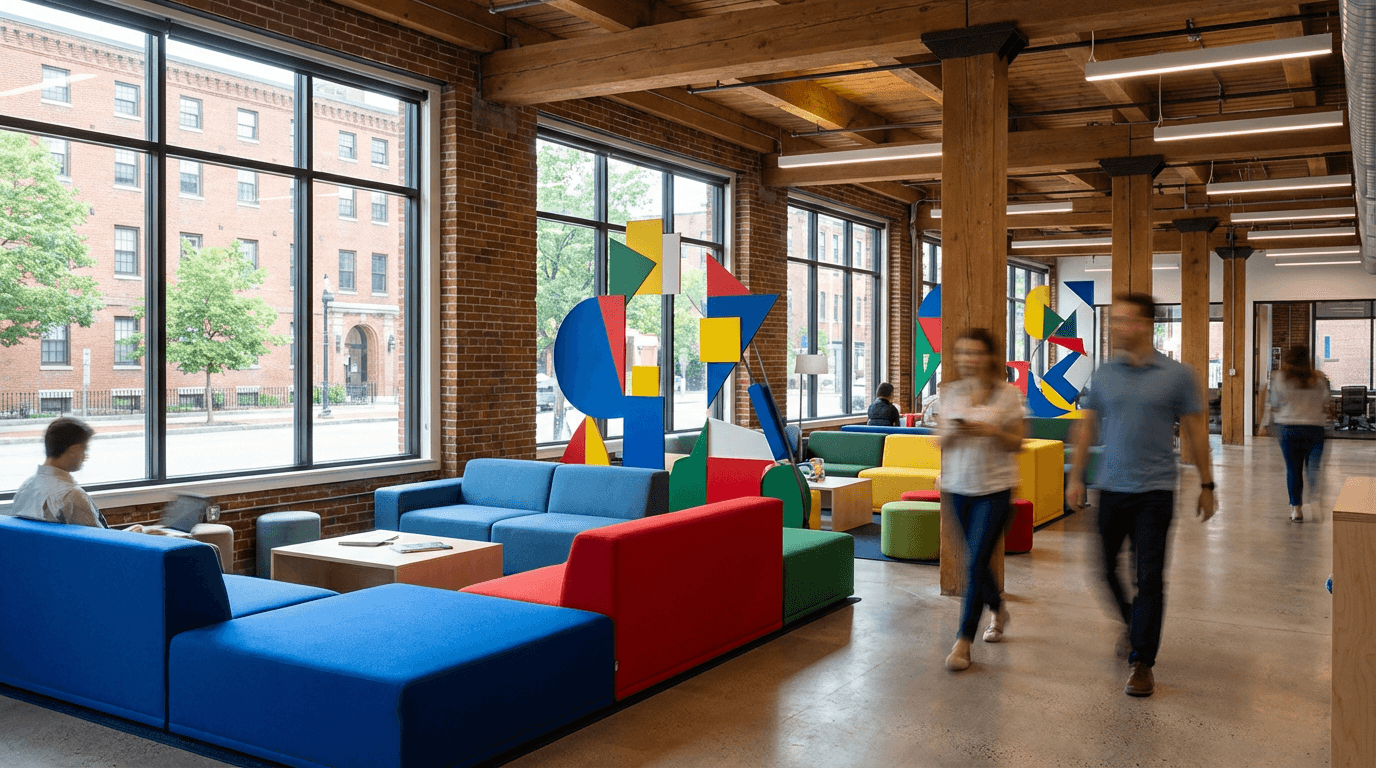 Modern coworking space