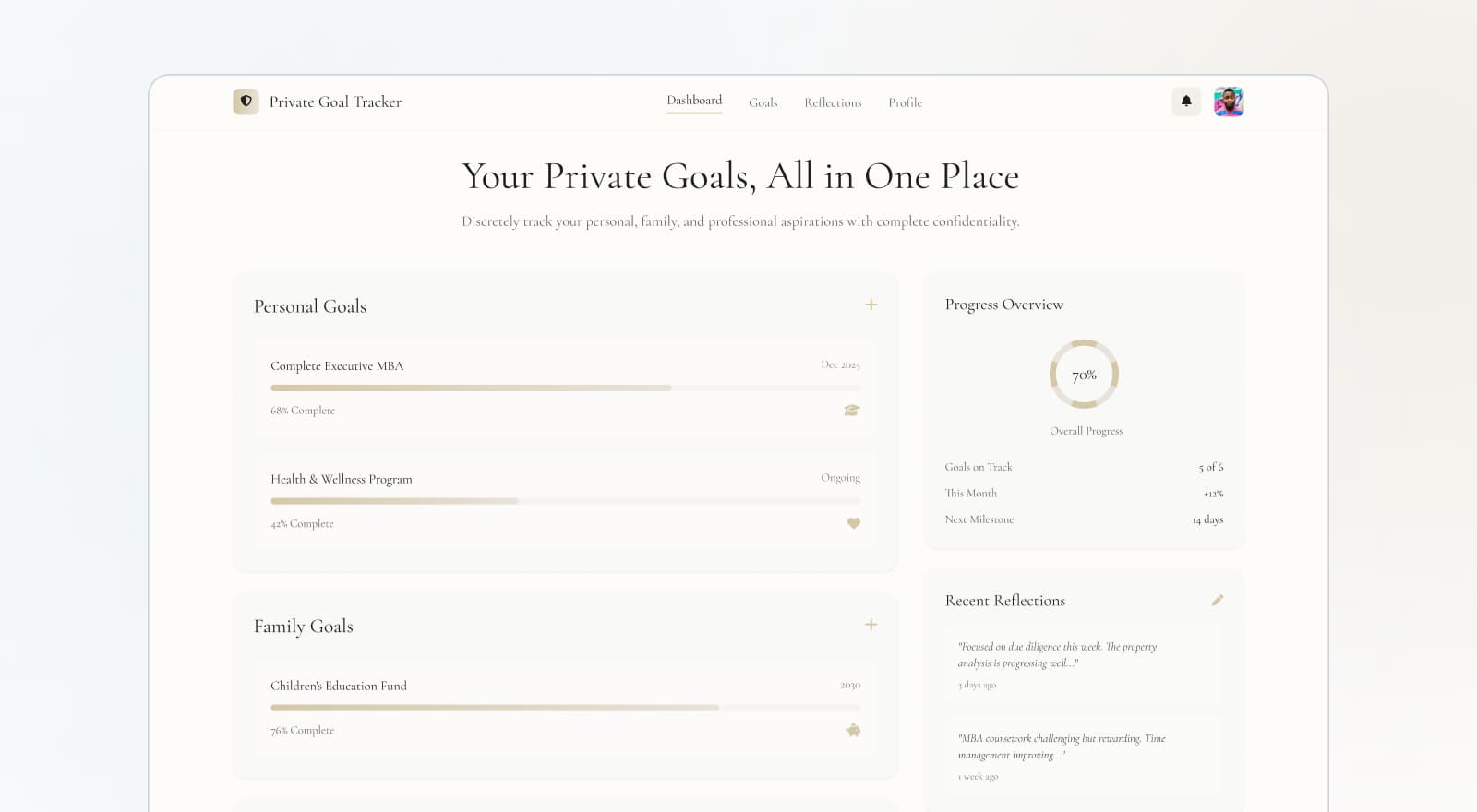 Goal Tracker